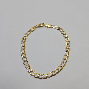 PULSERA BARBADA 14K 21 CM 6.2 GR (NUEVO)
