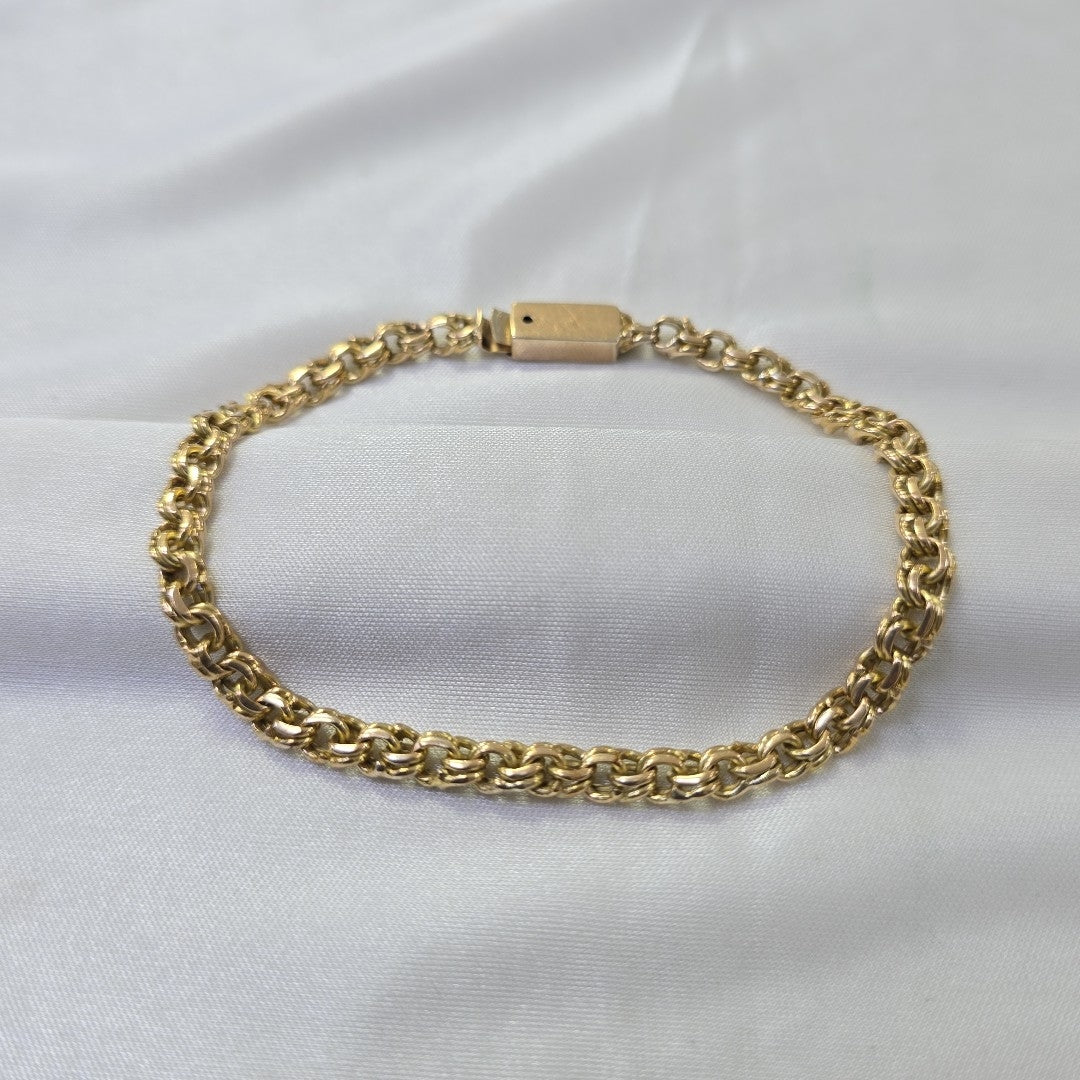 PULSERA ORO 14 K 12.3 GRMS (SEMINUEVO)