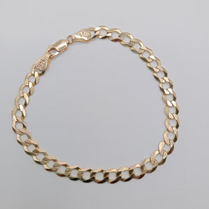 PULSERA BARBADA 14K 18 CM 6.7 GR (NUEVO)