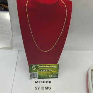 CADENA ORO 14 K 2.8 GRMS (SEMINUEVO)