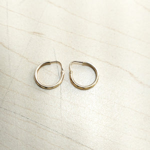 ARRACADAS PAR ORO 14 K 0,80 GRMS (SEMINUEVO)