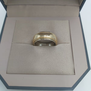 ARGOLLA ORO COMBINADO 14 K 7,20 GRMS (SEMINUEVO)