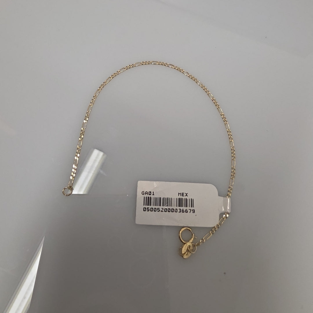 PULSERA 3X1 14K 18 CM 0.9 GR (NUEVO)