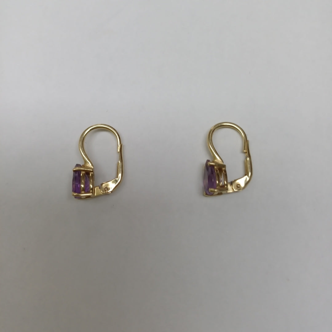 ARETES PAR ORO 14 K 2.5 GRMS (SEMINUEVO)
