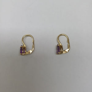 ARETES PAR ORO 14 K 2.5 GRMS (SEMINUEVO)