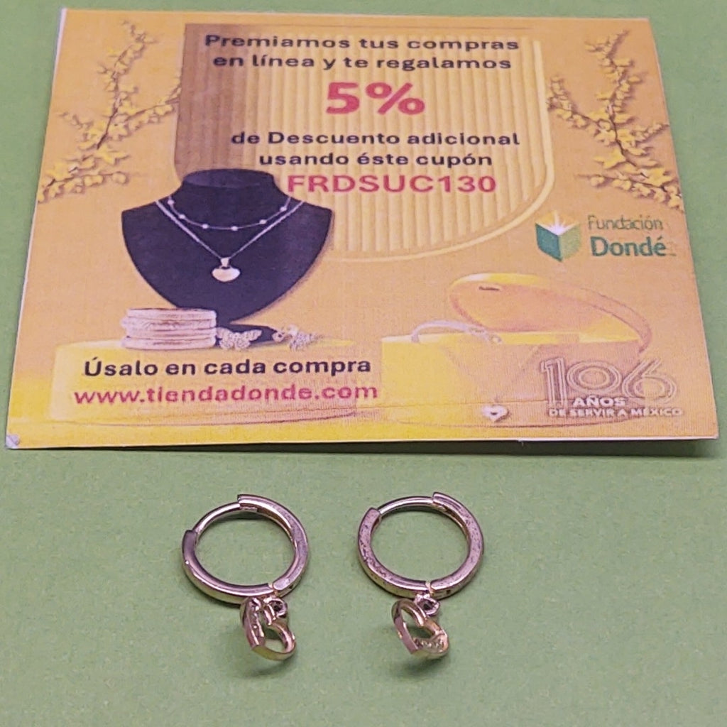 HUGGIES ORO 14K 1.7 (NUEVO)