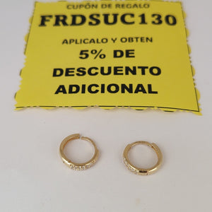 HUGGIES ORO 14K 1.5 (NUEVO)