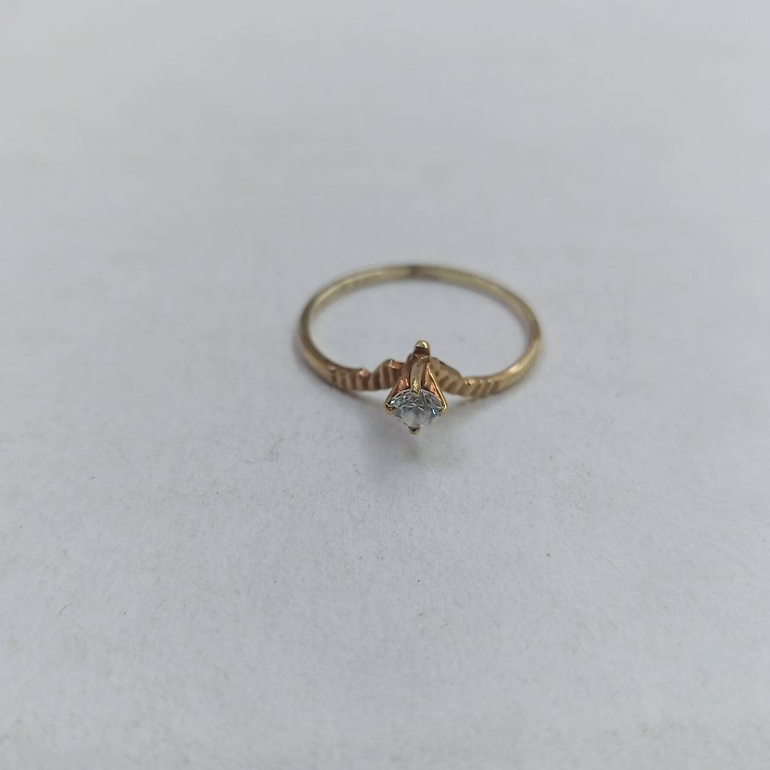 SOLITARIO ORO 14 K 1.1 GRMS (SEMINUEVO)