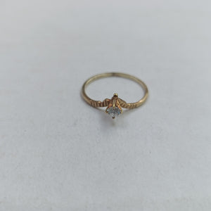 SOLITARIO ORO 14 K 1.1 GRMS (SEMINUEVO)