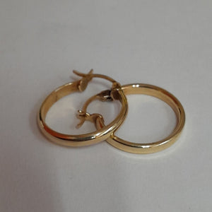 ARRACADAS PAR ORO 14 K 2,20 GRMS (SEMINUEVO)