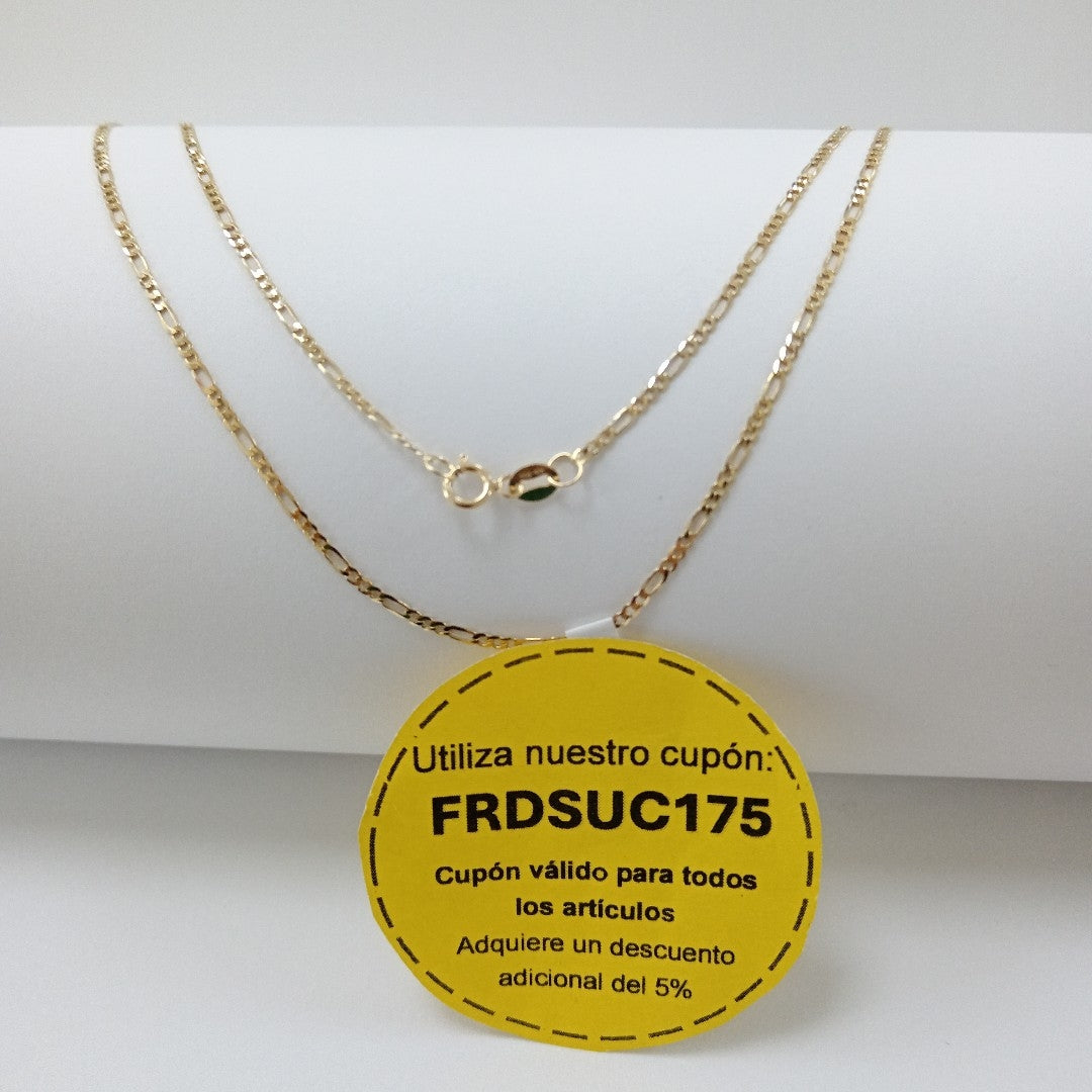 CADENAS CARTIER 3 1 AMARILLA ORO 14K 2.1 (NUEVO)