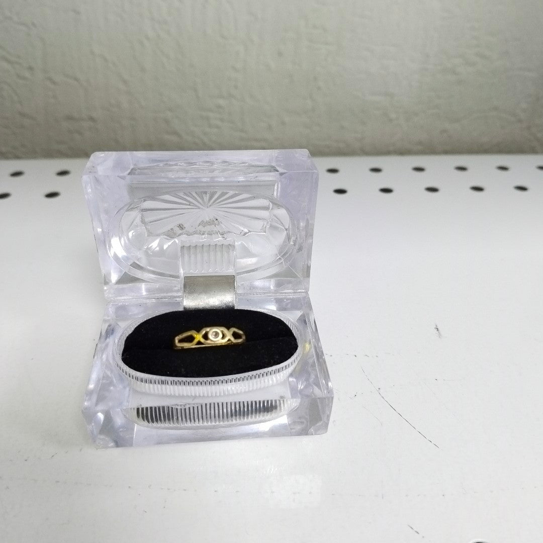 ANILLO ORO 14 K 1.2 GRMS (SEMINUEVO)