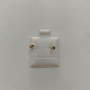 BROQUELES BROQUEL FIG CUBO 14K 0.203 GR (NUEVO)