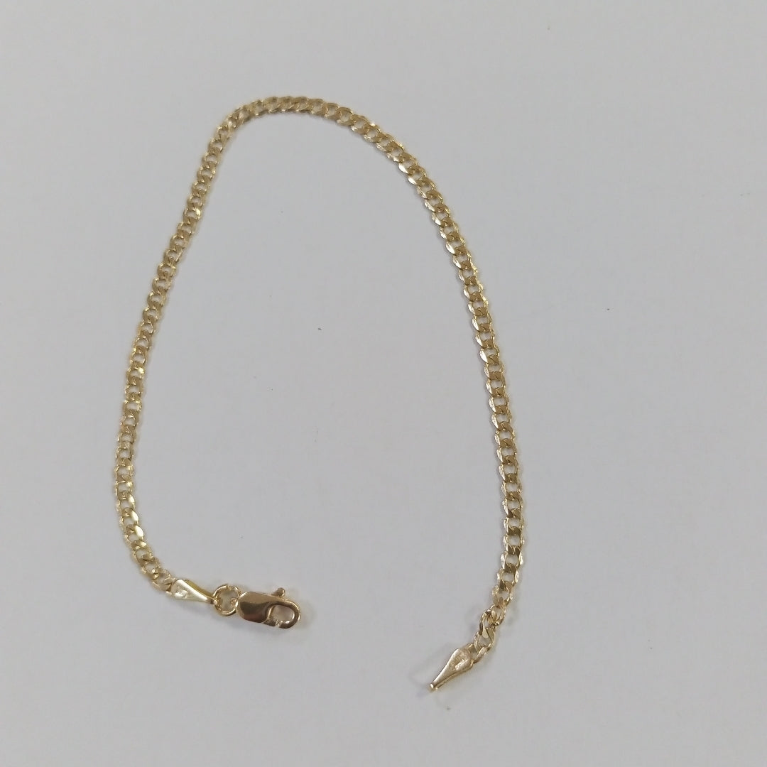 PULSERA BARBADA 14K 18 CM 2.1 GR (NUEVO)