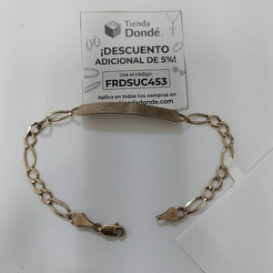 ESCLAVA ORO 10 K 7.4 GRMS (SEMINUEVO)