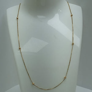 GARGANTILLA ORO 14 K 2.6 GRMS (SEMINUEVO)