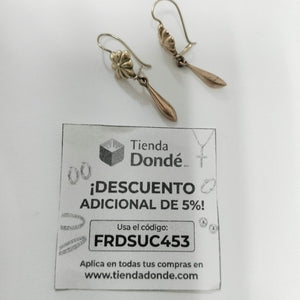 ARETES PAR ORO 10 K 2.7 GRMS (SEMINUEVO)