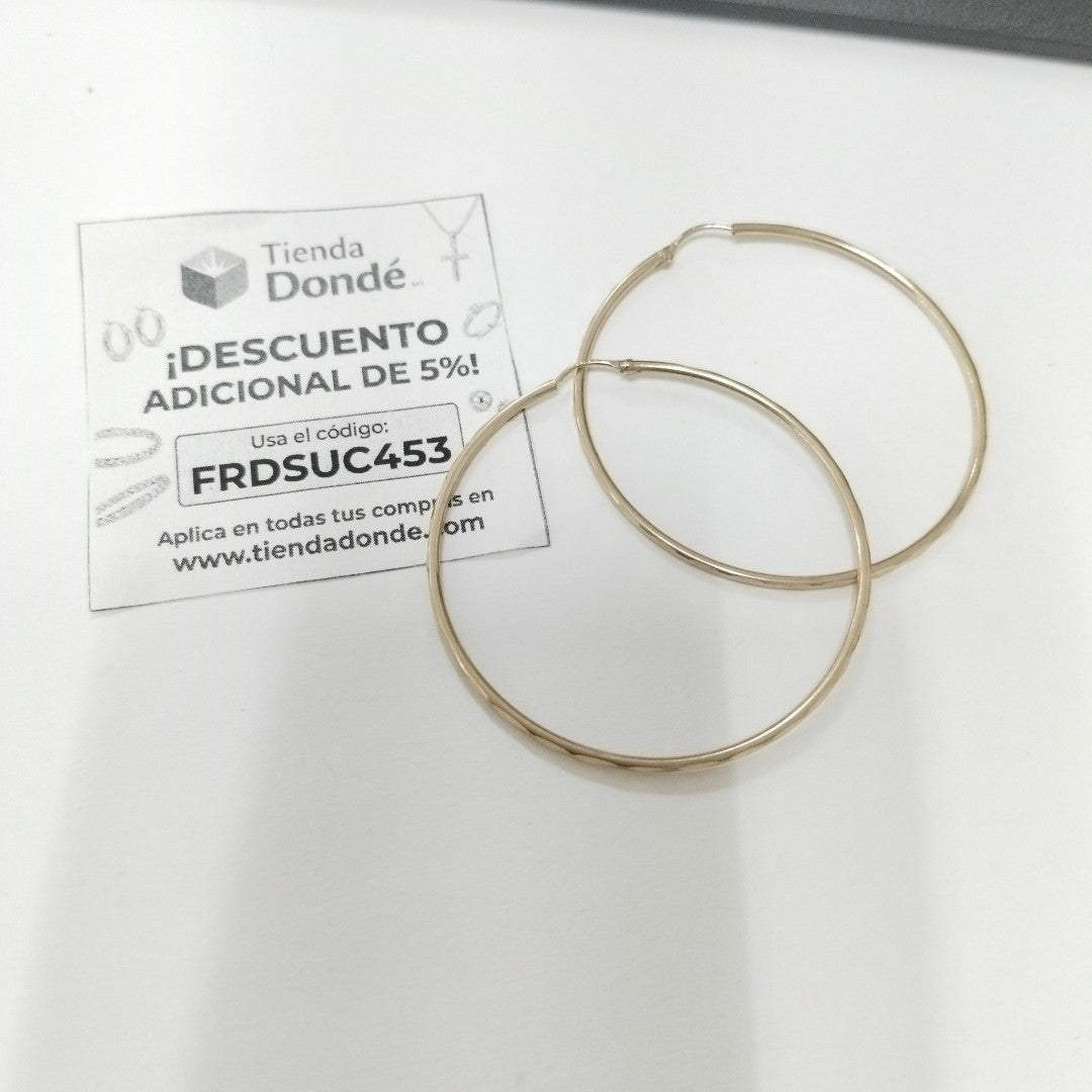 ARRACADAS PAR ORO 10 K 3 GRMS (SEMINUEVO)