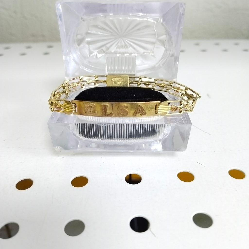ESCLAVA ORO 10 K 9.7 GRMS (SEMINUEVO)