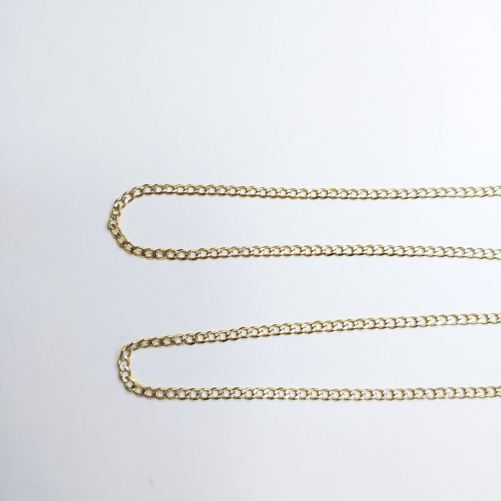 CADENA ORO, RODIADO 14 K 6.5 GRMS (SEMINUEVO)