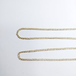 CADENA ORO, RODIADO 14 K 6.5 GRMS (SEMINUEVO)