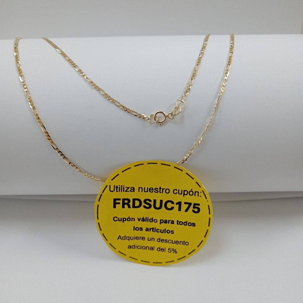 CADENAS CARTIER 3 1 AMARILLA ORO 14K 1.9 (NUEVO)