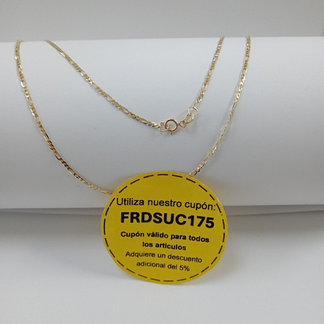 CADENAS CARTIER 3 1 AMARILLA ORO 14K 1.9 (NUEVO)