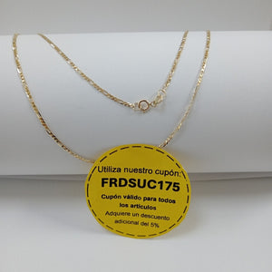 CADENAS CARTIER 3 1 AMARILLA ORO 14K 1.9 (NUEVO)