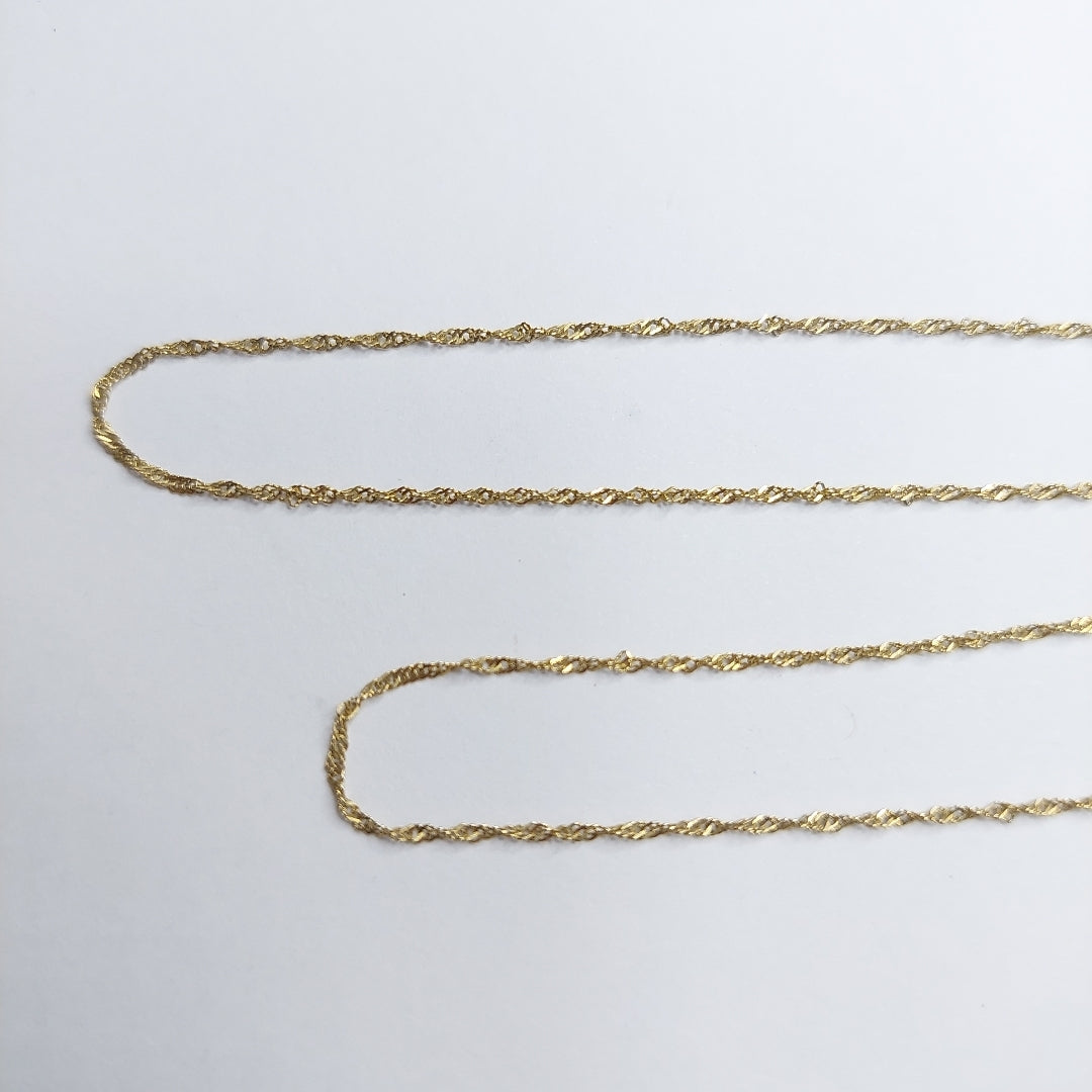 CADENA ORO 14 K 1.3 GRMS (SEMINUEVO)