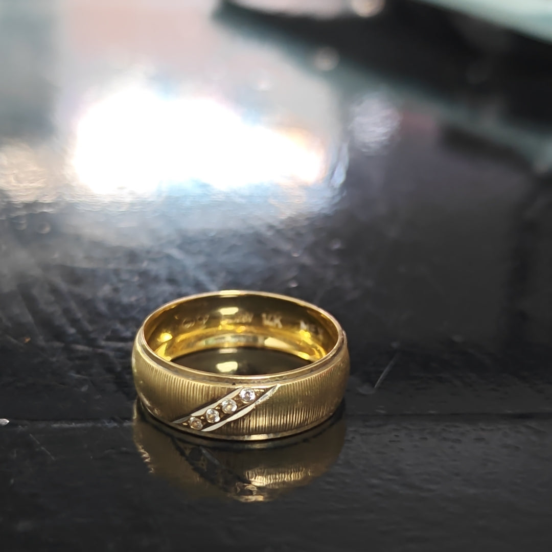 ARGOLLA ORO 14 K 2.6 GRMS (SEMINUEVO)