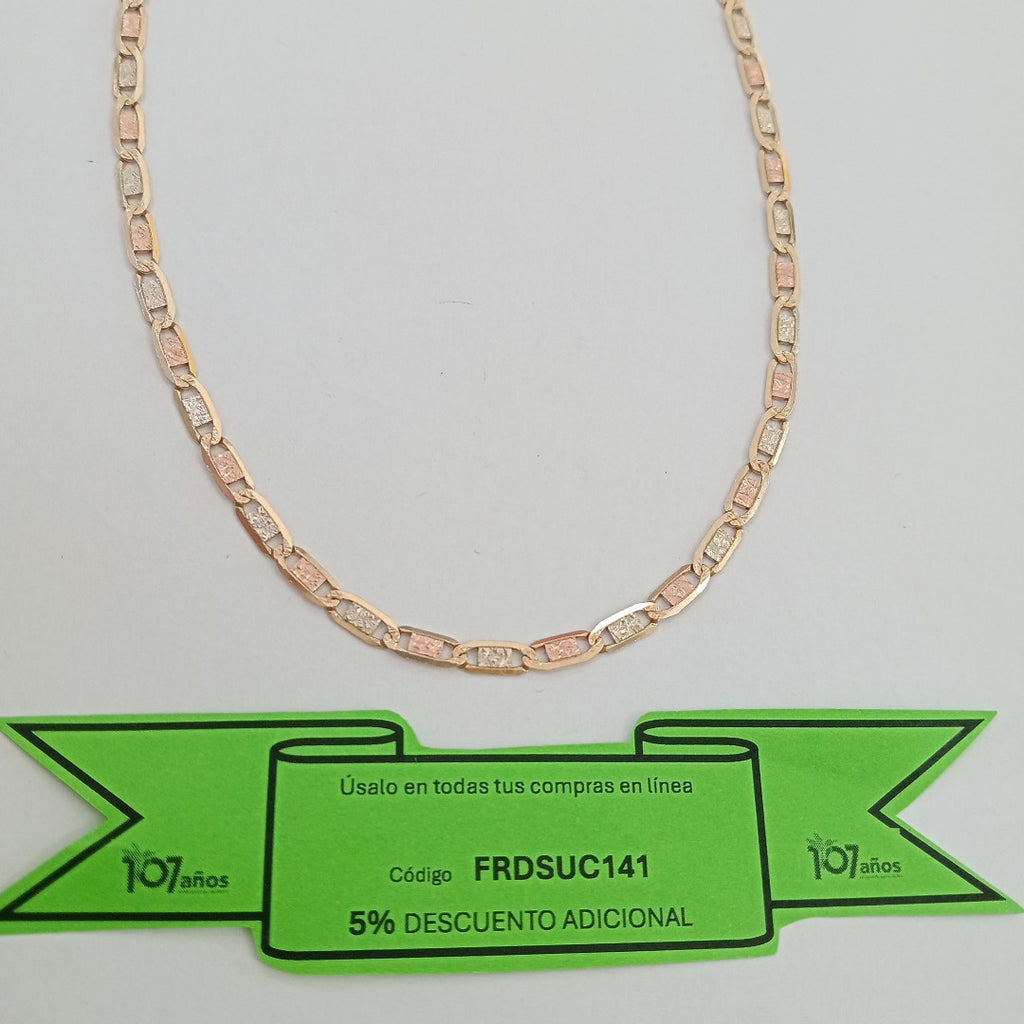 CADENA ORO 10 K 12.1 GRMS (SEMINUEVO)