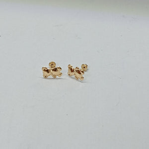 BROQUELES BROQUEL FIG OSO 14K 0.2592 GR (NUEVO)