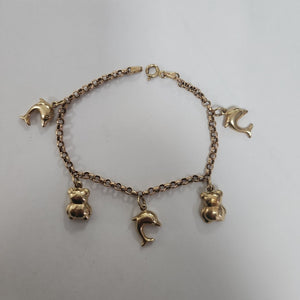 PULSERA ORO 14 K 7.6 GRMS (SEMINUEVO)