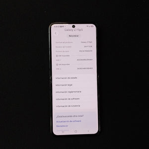 CELULAR SAMSUNG GALAXY Z FLIP 5 SM-F731B (2023) 256 GB 8 GB RAM (SEMINUEVO)