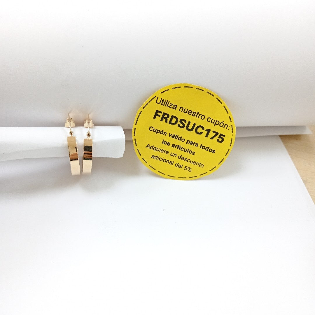 ARRACADAS ORO 14K 2.4 (NUEVO)