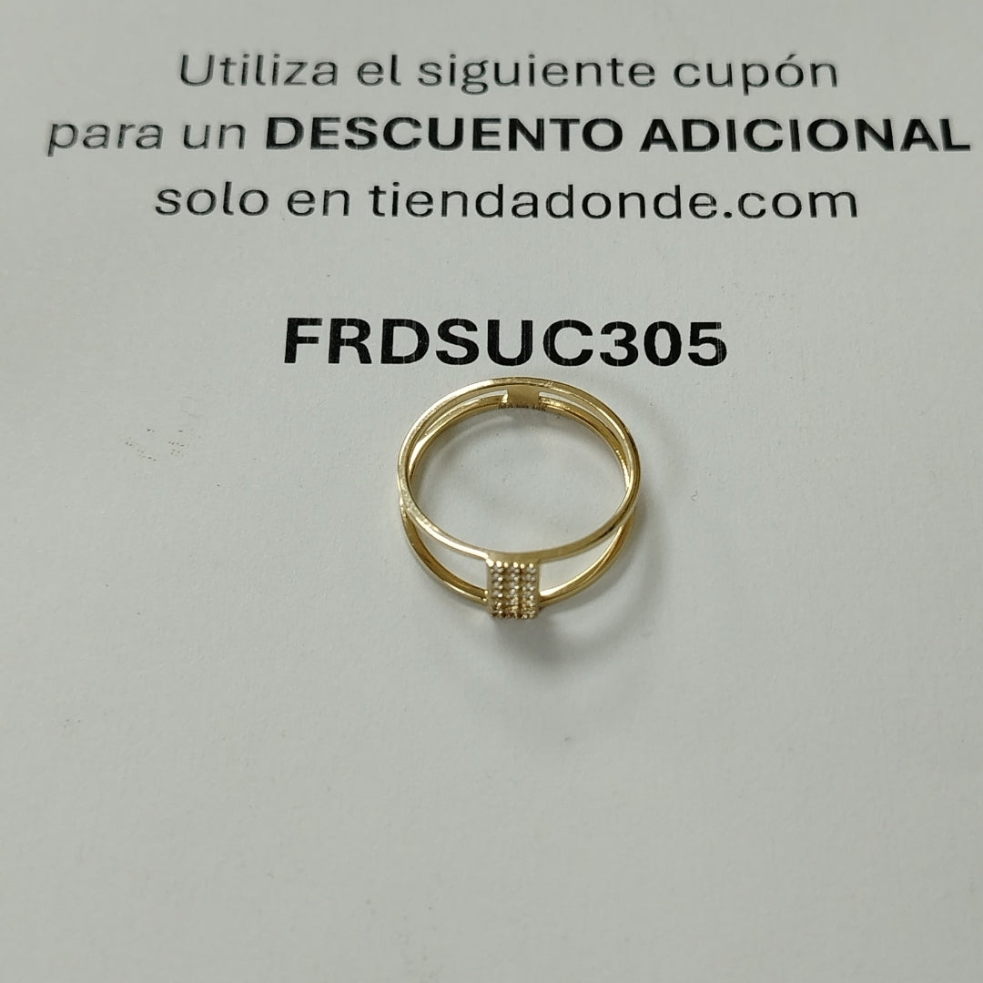 ANILLOS DAMA ORO 14K 2 (NUEVO)