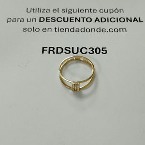 ANILLOS DAMA ORO 14K 2 (NUEVO)