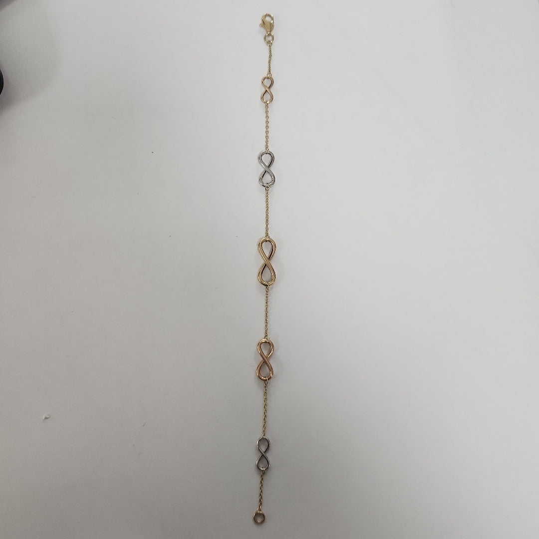 PULSERAS DAMA ORO 14K 1.6 (NUEVO)