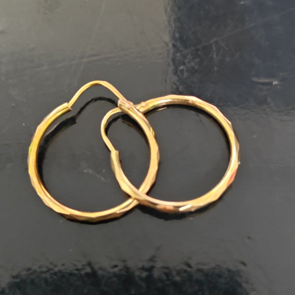 ARETES PAR ORO 10 K 1.6 GRMS (SEMINUEVO)