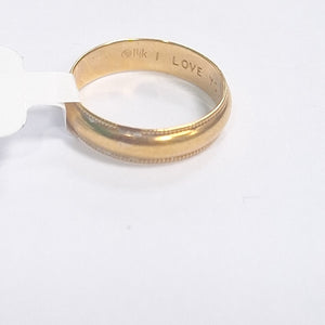 ARGOLLA ORO 14 K 2,00 GRMS (SEMINUEVO)