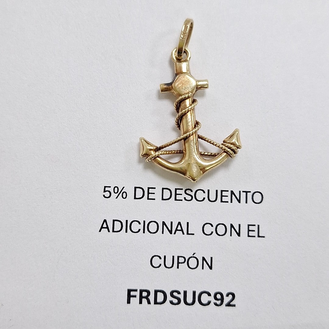 DIJE ORO 14 K 1,50 GRMS (SEMINUEVO)