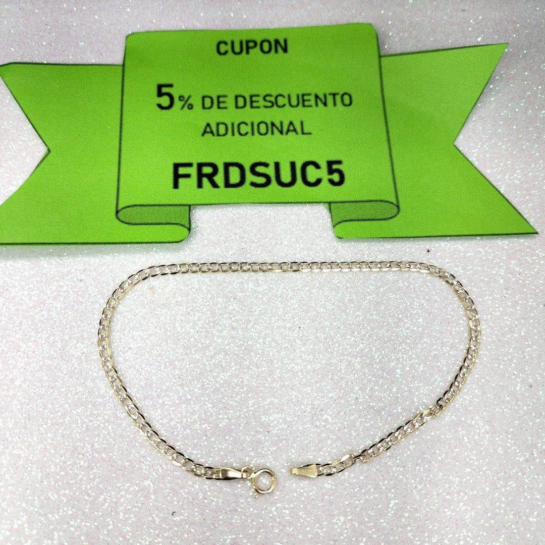 PULSERAS CABALLERO ORO 14K 1.8 (NUEVO)