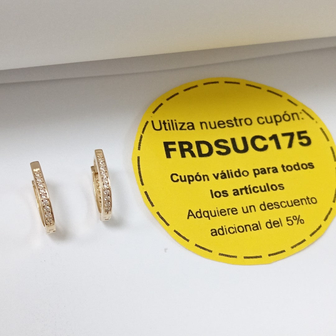 HUGGIES ORO 14K 1.7 (NUEVO)