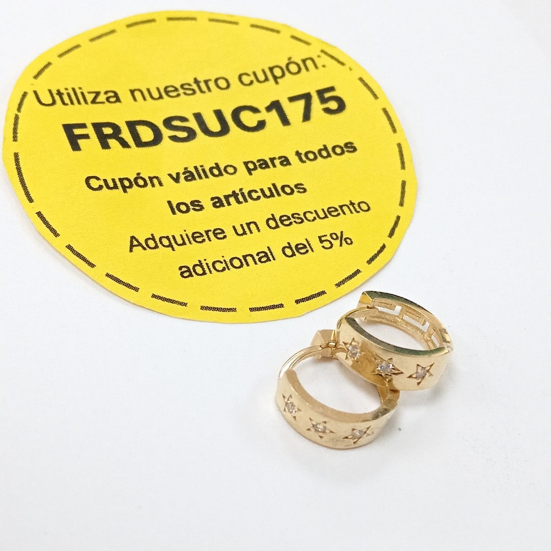 HUGGIES ORO 14K 2.4 (NUEVO)