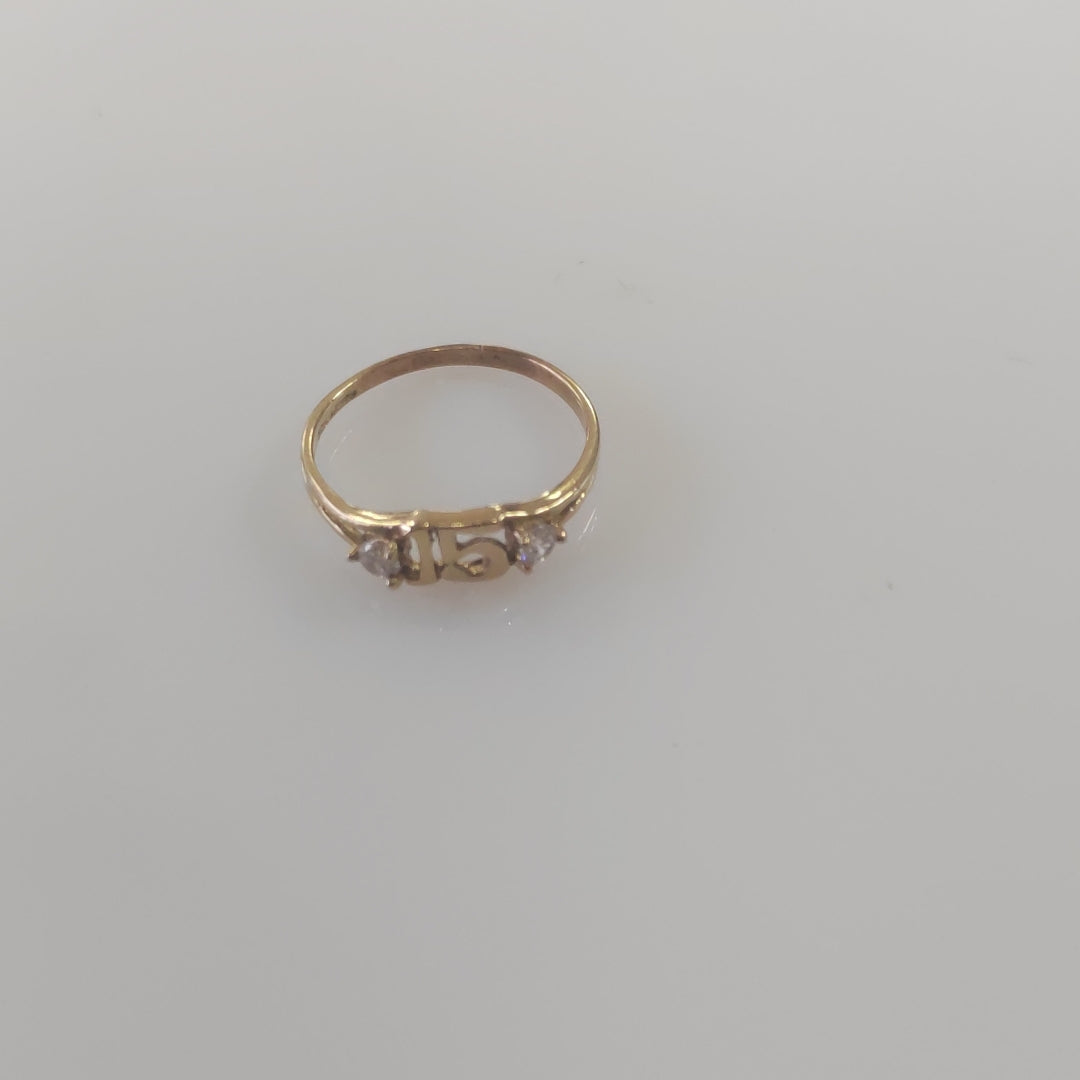 ANILLITO ORO 10 K 0.9 GRMS (SEMINUEVO)