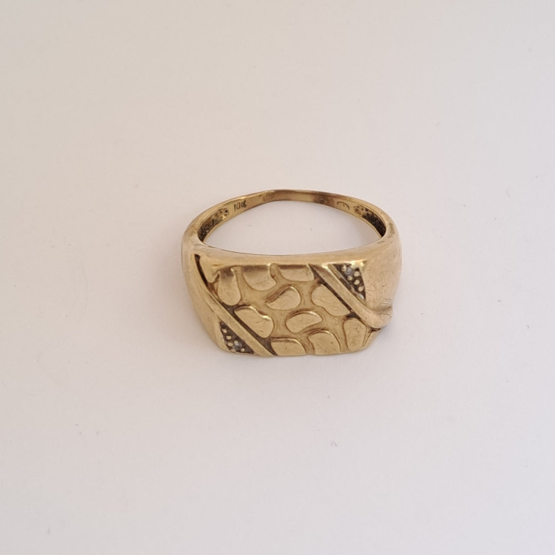 ANILLO ORO 10 K 5.1 GRMS (SEMINUEVO)