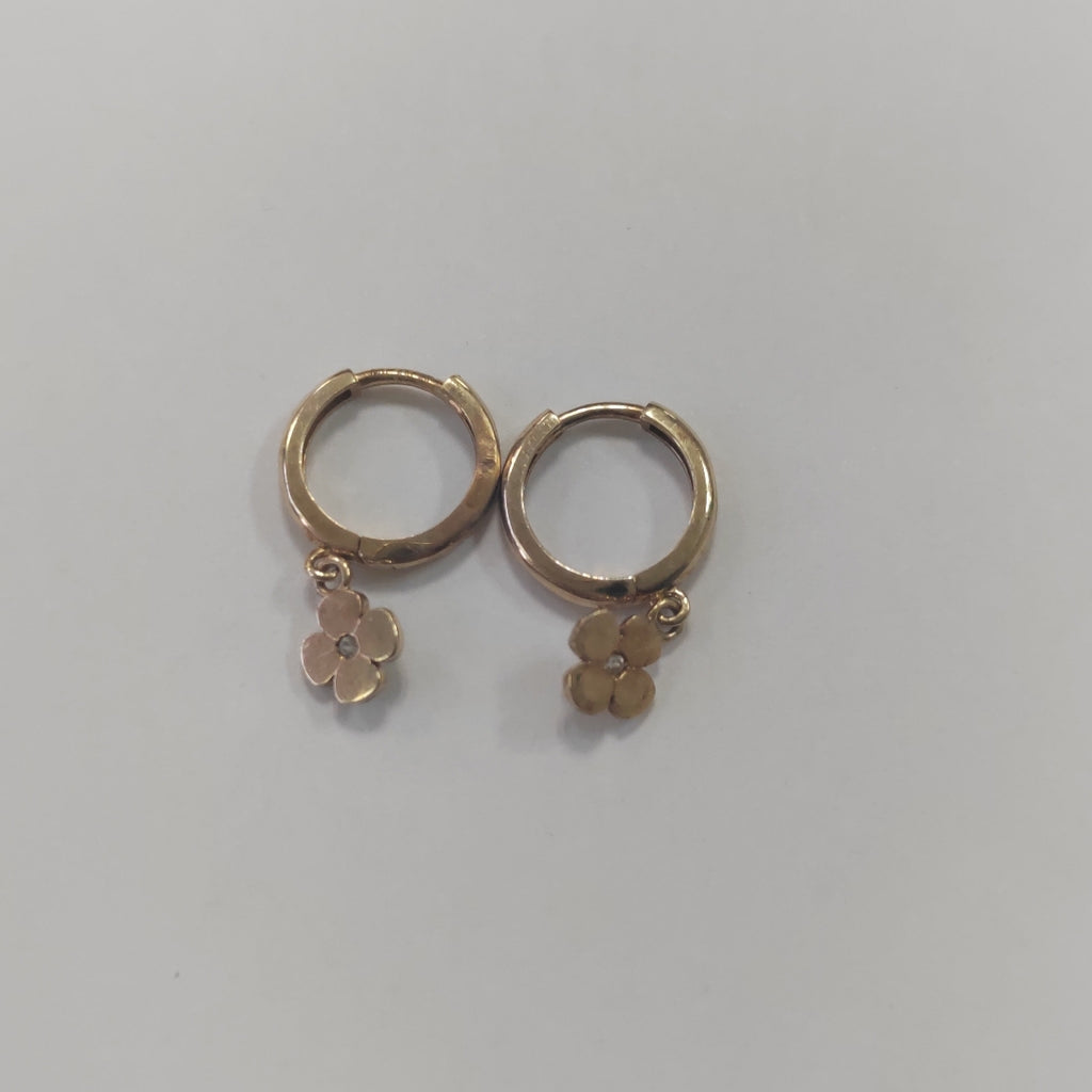 ARETES PAR ORO 10 K 1,80 GRMS (SEMINUEVO)
