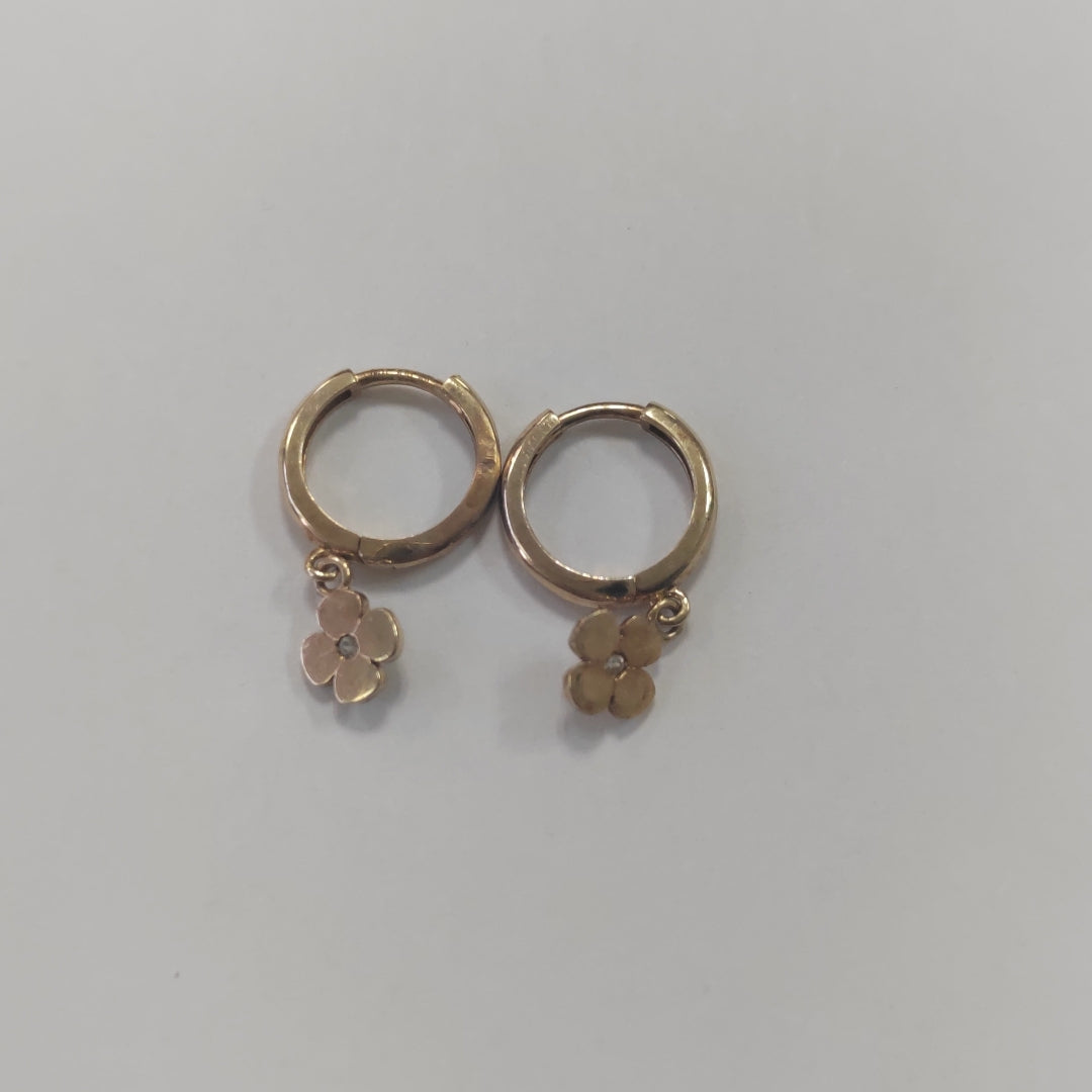 ARETES PAR ORO 10 K 1,80 GRMS (SEMINUEVO)
