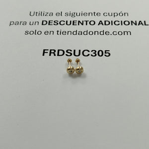 BROQUELES BROQUEL C CIRCONIA 14K 0.27 GR (NUEVO)