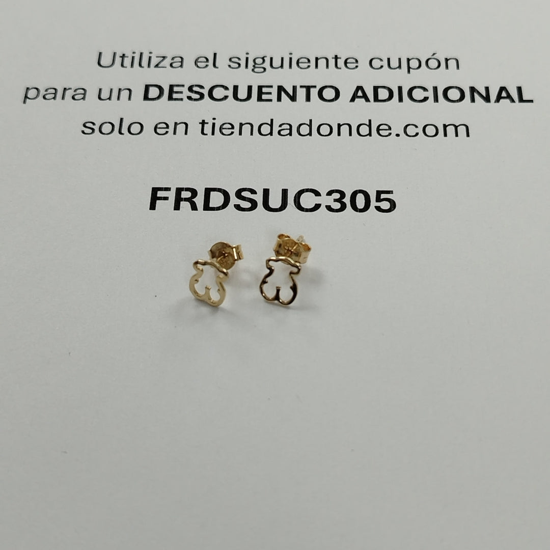 BROQUELES ORO 14K 0.8 (NUEVO)